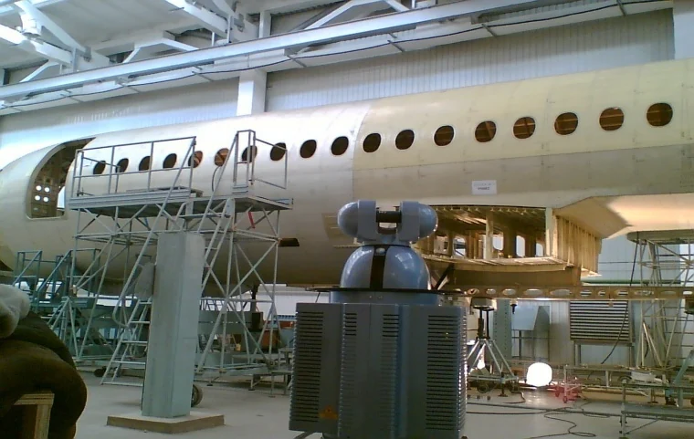 Aircraft structures & assembly application shown in the supplied presentation