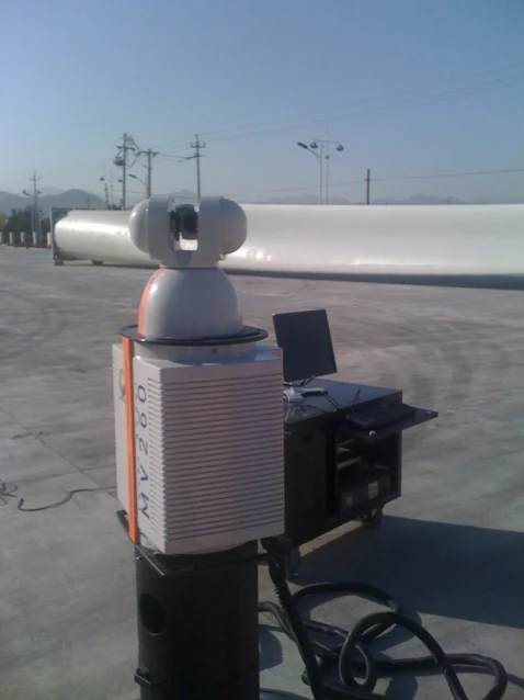 Wind turbine blades application shown in the supplied presentation